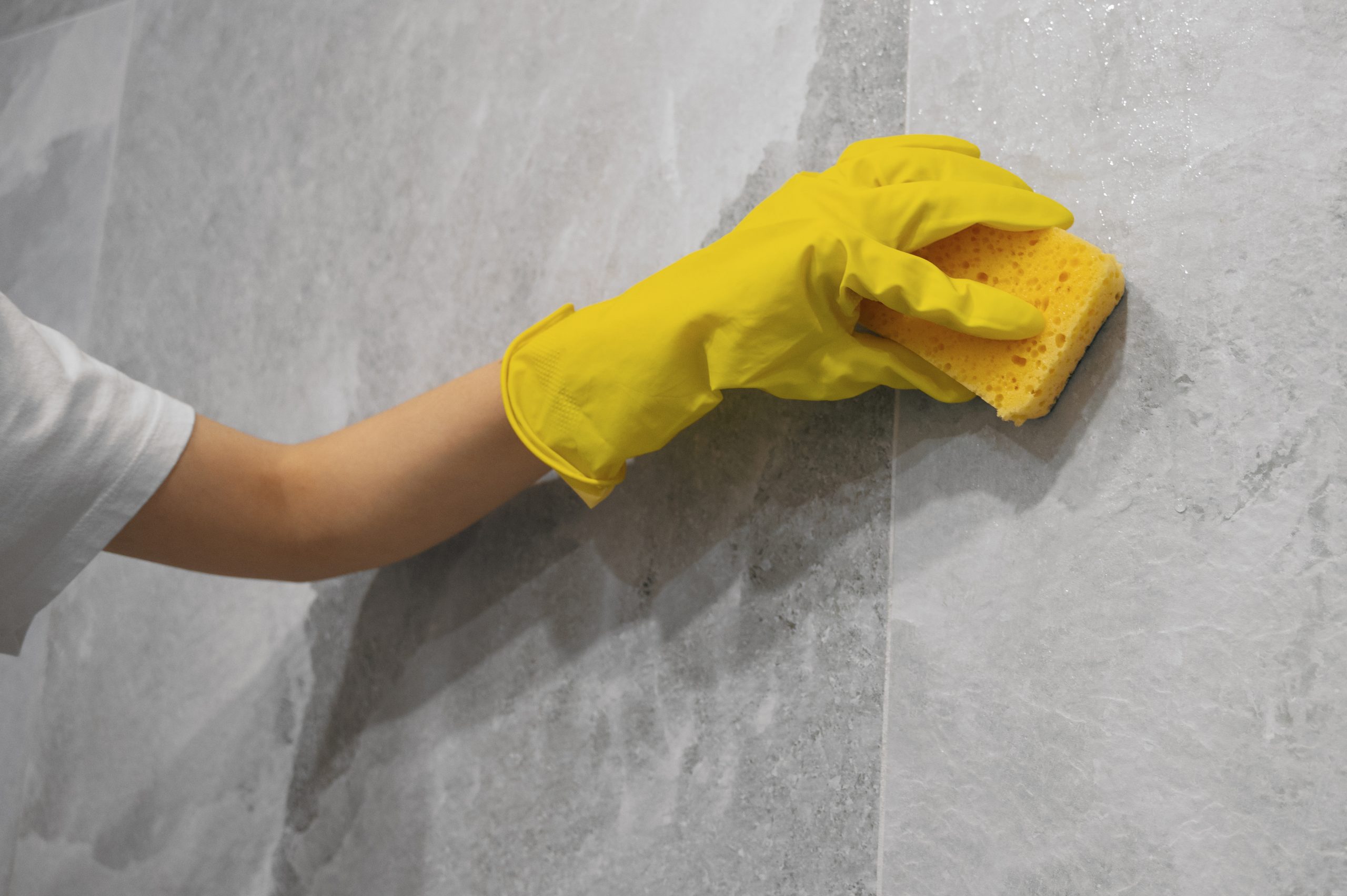side-view-woman-cleaning-home